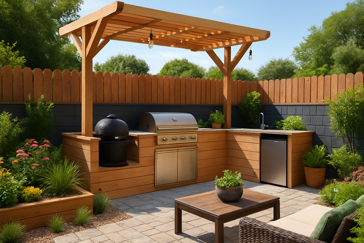 Landscaping project preview